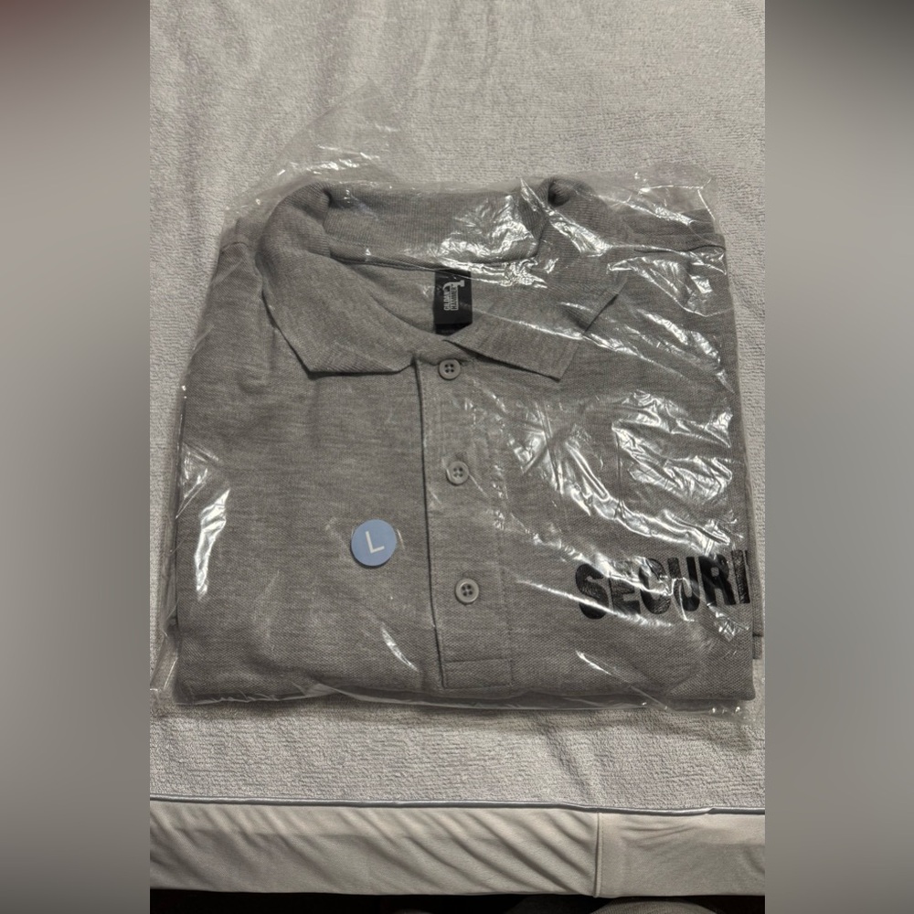 Gildan Hammer Gray Polo Security Shirt